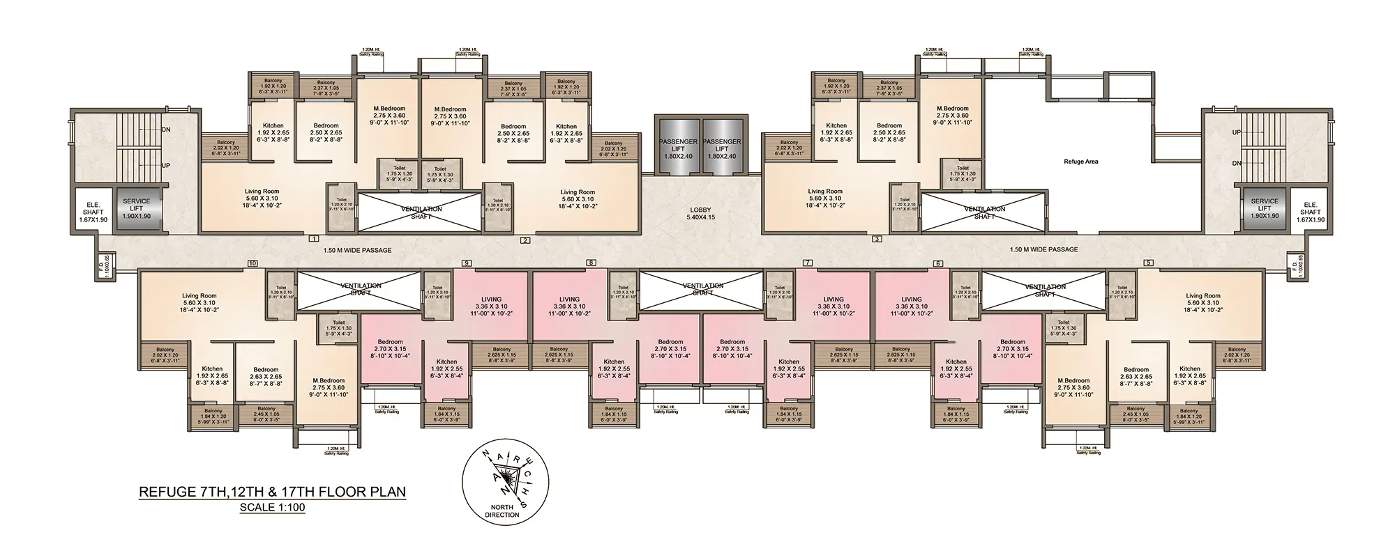 Refuge Floor Plan